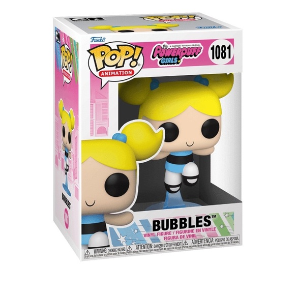 Bubbles Funko Pop #1081 vinyl figure The Powerpuff Girls NIB Cartoon Network - Picture 1 of 2